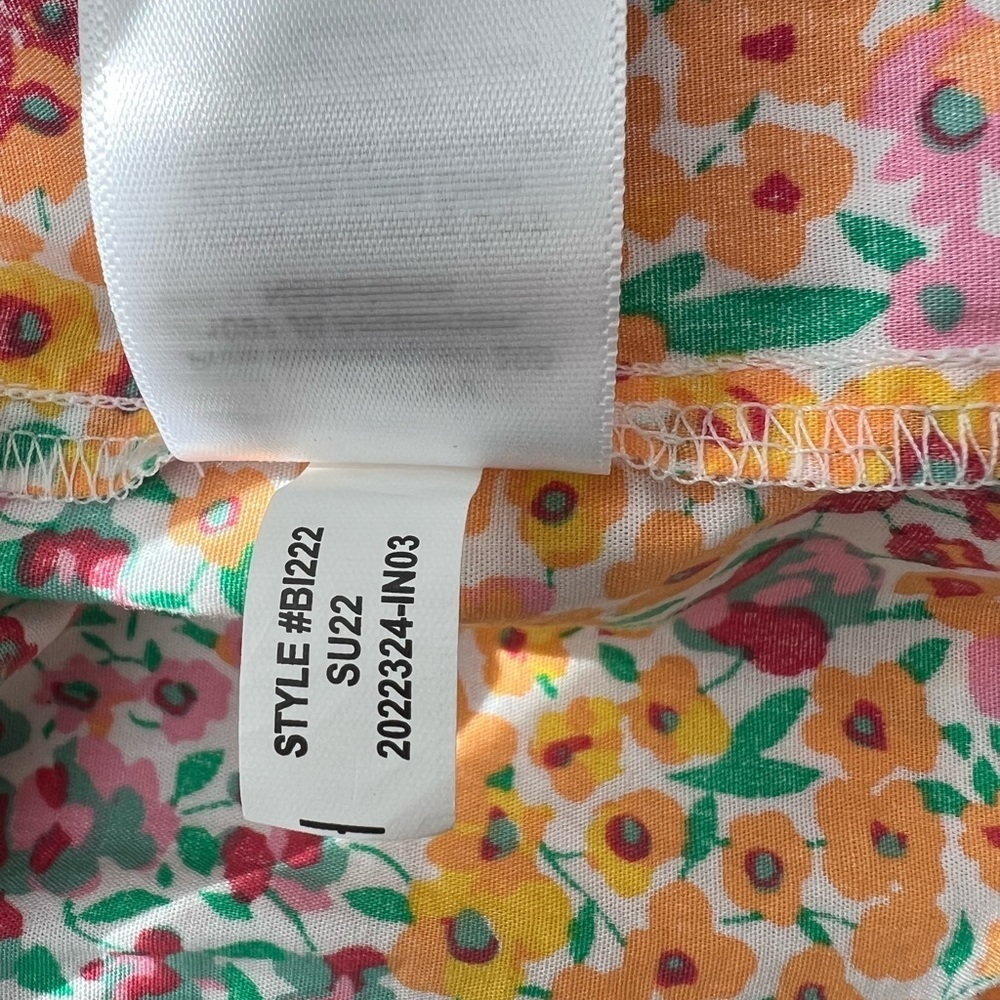 NWT: J. Crew Sleeveless Floral Tier Sundress Size 4P - Picture 10 of 10